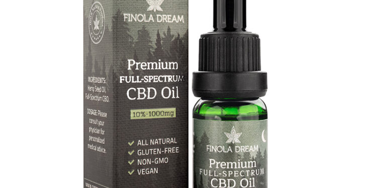 Finola Dream CBD kanapių aliejus 10%