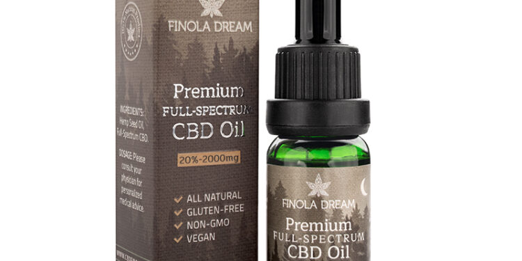 Finola Dream CBD kanapių aliejus 20%