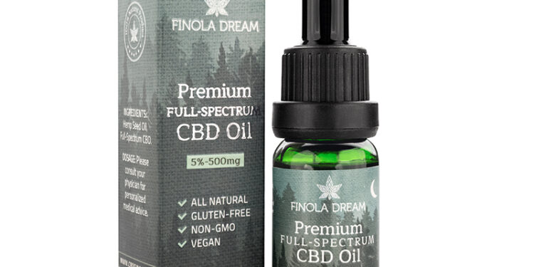 Finola Dream CBD kanapių aliejus 5%