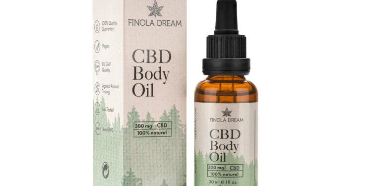Finola Dream CBD kūno aliejus 300mg