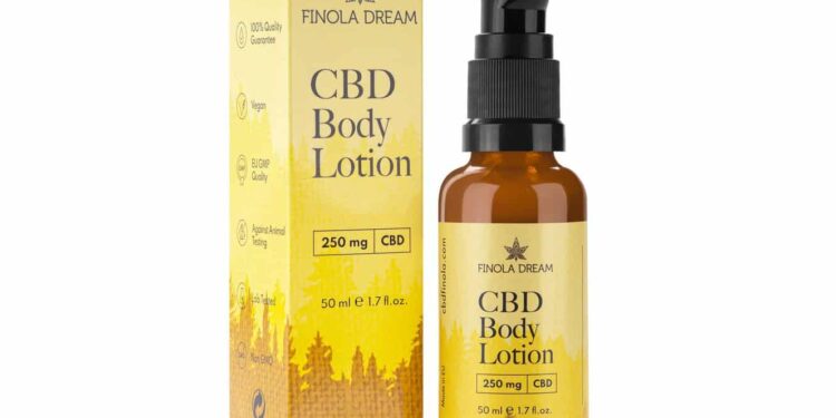 Finola Dream CBD kūno losjonas 250mg