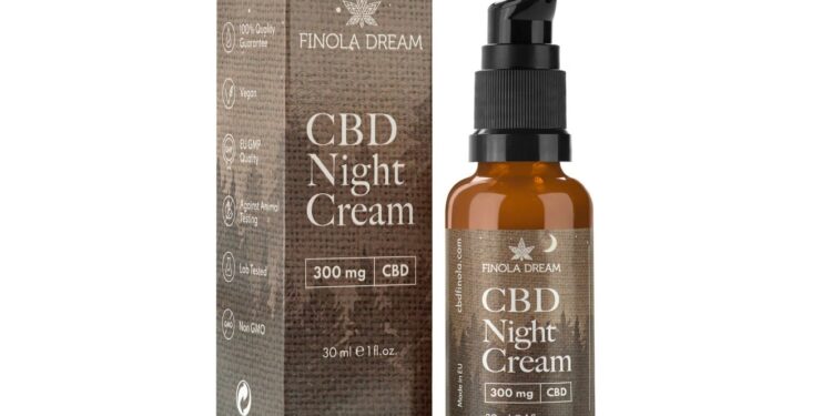 Finola Dream CBD naktinis kremas 300mg