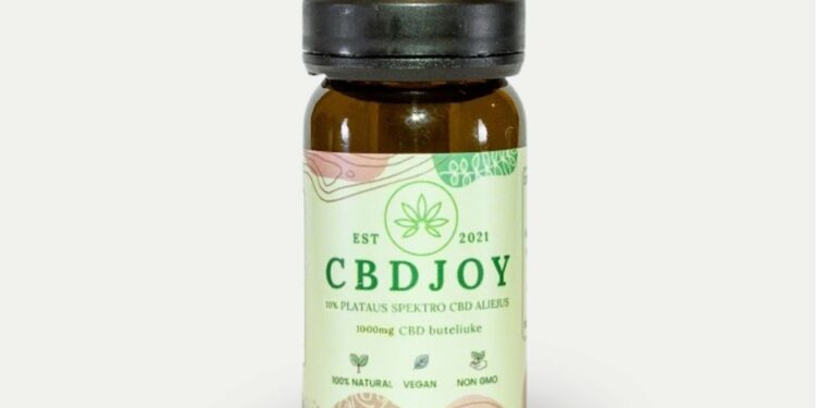 10% CBD aliejus cbdjoy